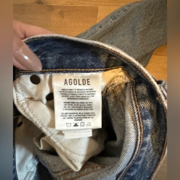 Agolde AGOLDE 90’s Pinch Waist High Rise Straight Leg Jeans – Size 25 - Picture 5 of 6